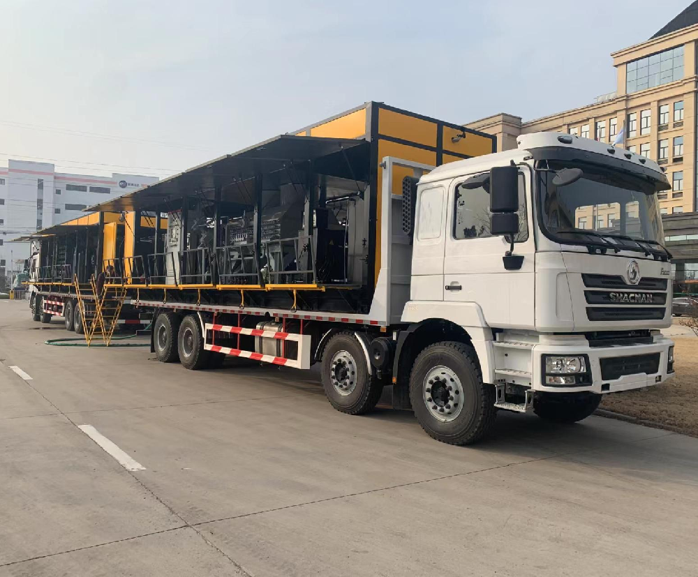 Complete set of oilfield nitrogen injection equipment